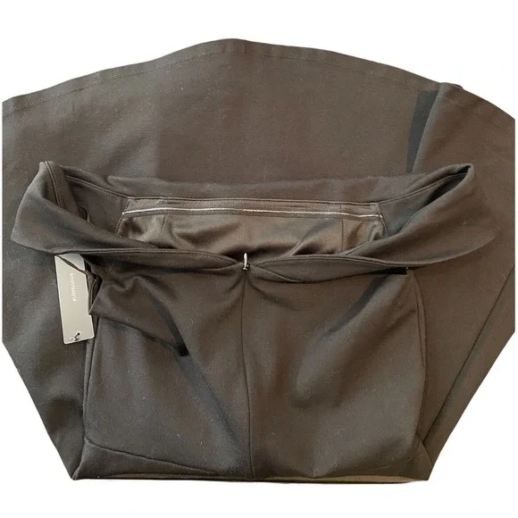 Lulu's Sz M Off-The-Shoulder Skater Black Lined Dress Mini Dress Flirty - Picture 8 of 10